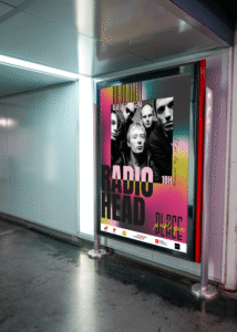 mockup affiche salle spectacle